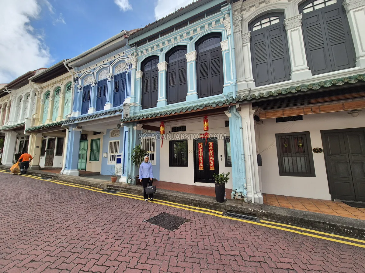 Shophouse di Kawasan Emerald Hill