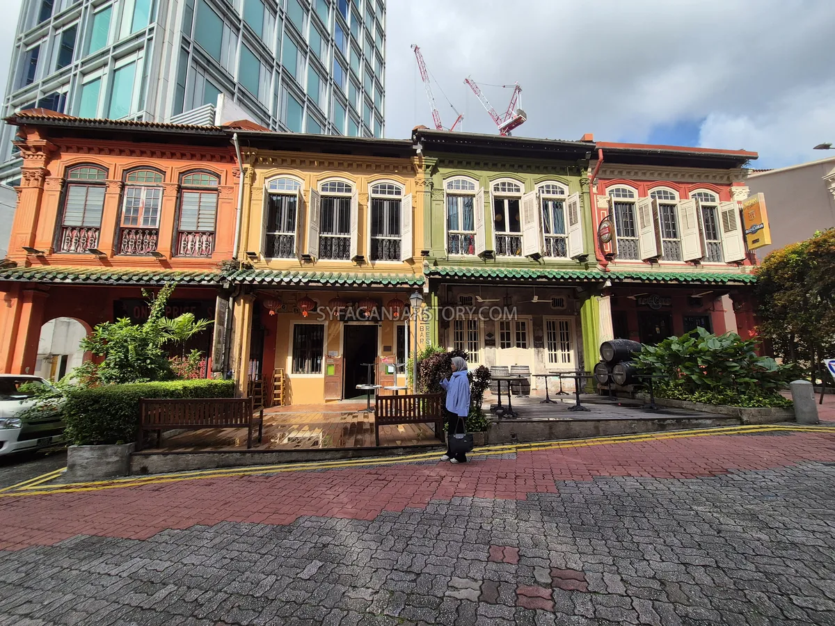 Shophouse di Kawasan Emerald Hill