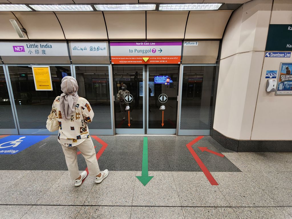 Cara naik MRT