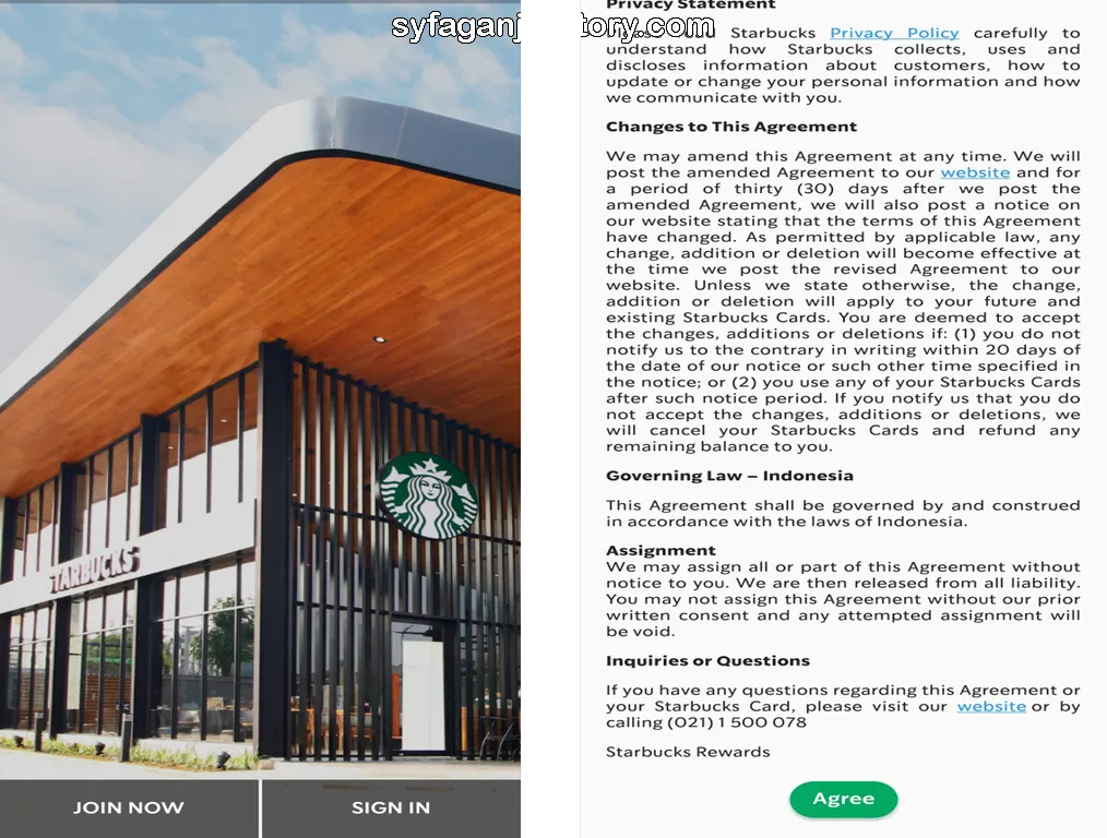 aplikasi Starbucks Indonesia