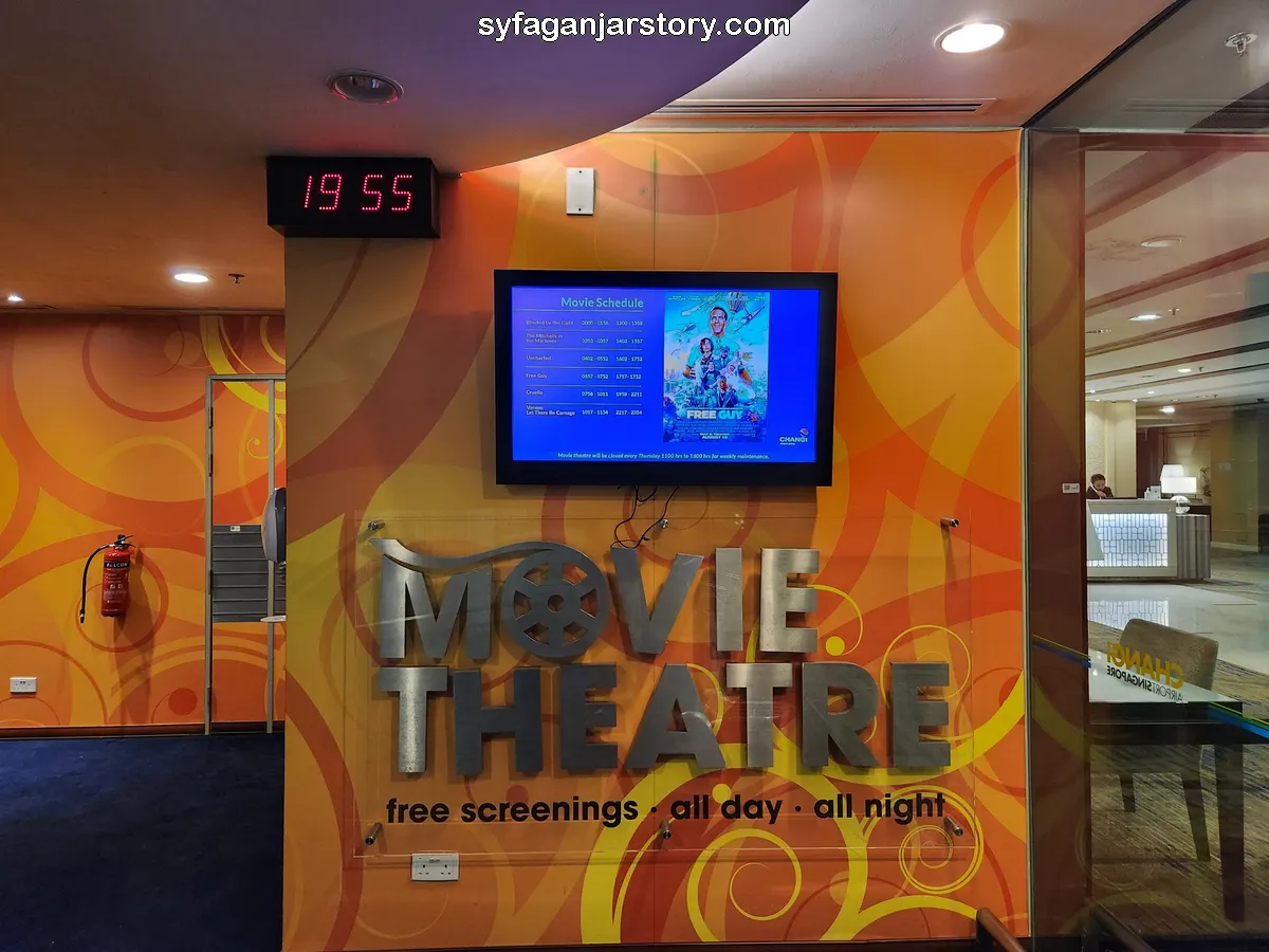 Movie Theatre in Changi T3