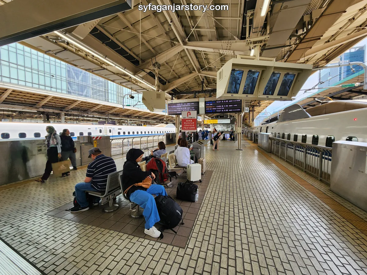 platform shinkansen