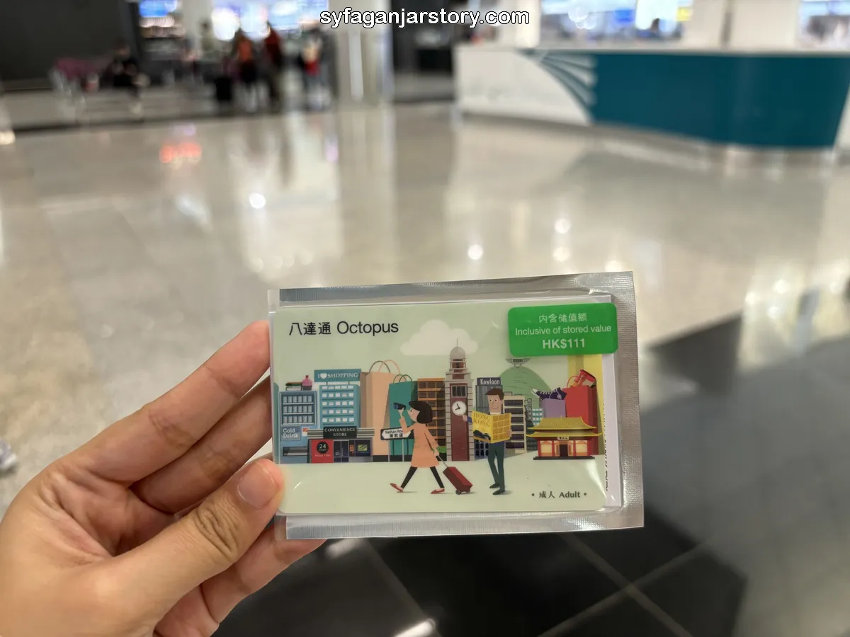 Octopus Card for Tourist 
