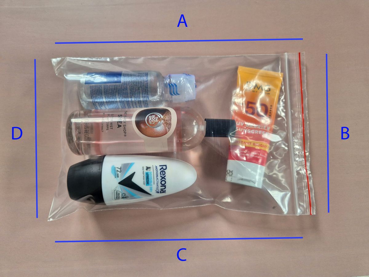 Inilah Batas Cairan yang Boleh Dibawa ke Pesawat