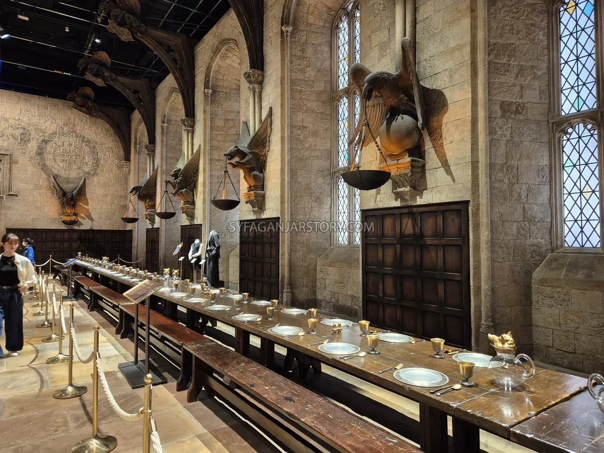 The Great Hall_The Making of Harry Potter Nerima Tokyo_syfaganjarstory.com